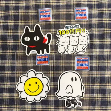 NCTWISH 리쿠 B-SIDE LABEL 스티커 4개 세트