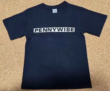 Pennywise 25주년 기념 T셔츠 블랙 미중고 페니와이즈 밴딩