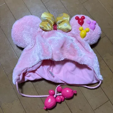 미키 모양 핑크 모자 THE HAPPINESS YEAR