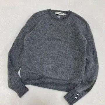 유니클로 x 안야 힌드마치 크루넥 니트 캐시미어 100% M
