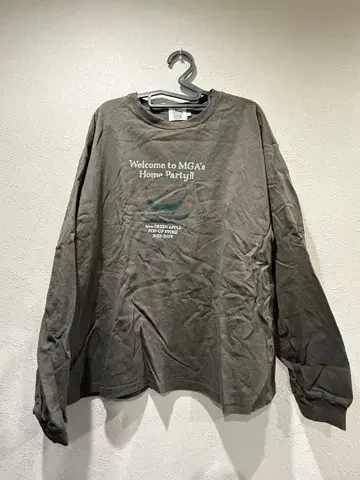 Mrs. GREEN APPLE LongT-shirt Khaki Brown