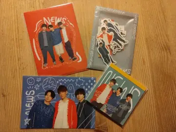 NEWS 클리어 파일 메모 씰 4종 세트