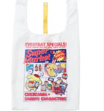 치이카와 산리오 에코백 토끼 푸딩