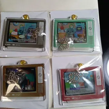 새상품 교육방송 슬라이드 아크릴 키링 4종 GIGO 키링