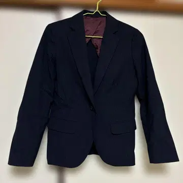 토리이 유키 네이비 스트라이프 자켓 사이즈 9