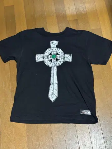 WWE 프로레슬링 T셔츠 블랙