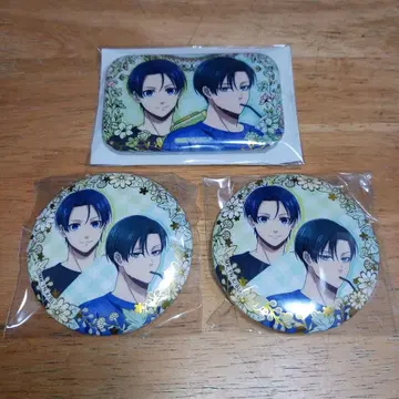 이치 앤 이토시 린 샤봉 ver. 캔뱃지 3세트 블루 록