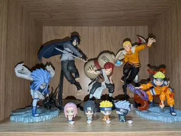 NARUTO 액션 피규어 6체 세트