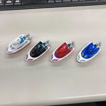 미니어처 보트 4색 세트