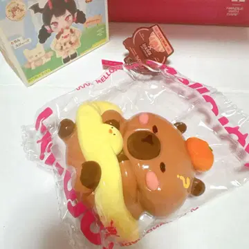 Mellojoy 메로조이 스퀴즈 애니멀 시리즈 헤엄치는 카피바라 카피바라