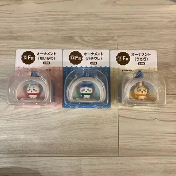 오너먼트 세트 (치이카와, 하치와레, 토끼)