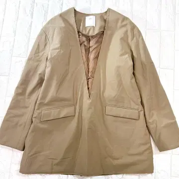 CEPIE. 세피에 컷팅 자켓풍 풀오버 충전솜