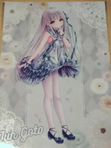 온라인 복권 B상 A3 클리어 포스터 고토 준 (천사의 3P!)