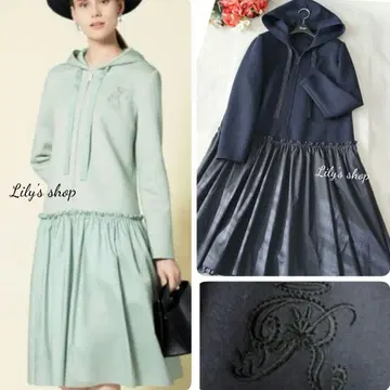 컨디션 최상 르네 후디 원피스