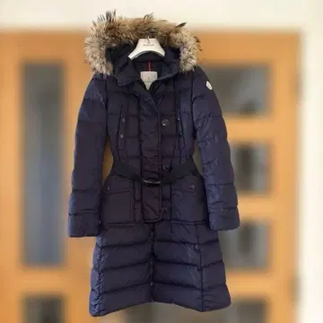Moncler 네이비 롱 다운 자켓 사이즈 00