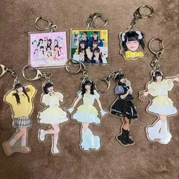 PixelRibbon 타치바나 히나 아크릴 키링 세트