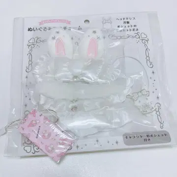 산리오 순백천사 위시미멜 봉제 인형 코스튬 코스