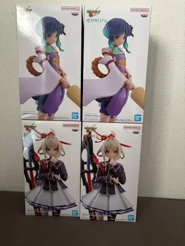 남코 한정판! 몬스터 스트라이크 마사무네 야쿠모 피규어 4체 세트