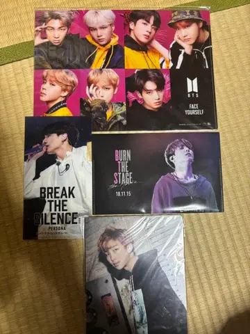 BTS 클리어 파일, 티켓 홀더 등