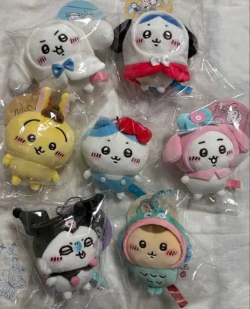 치이카와 산리오 마스코트 7개 세트