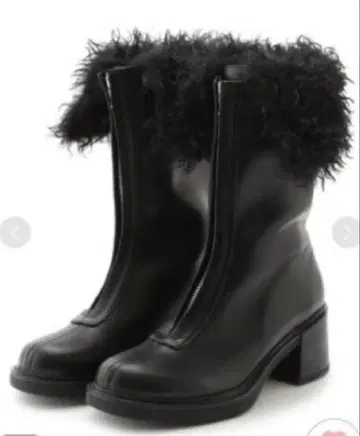 [새상품] CELFORD 에코퍼 부착 숏부츠