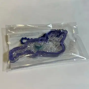 이부키산 보라색 퍼플 비와호 키링 비와호 산 참