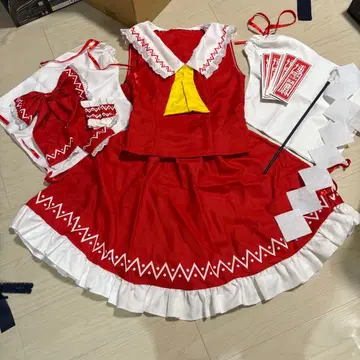 하쿠레이 레이무 코스프레 세트