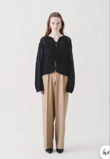 Eaphi COTTON NET TAPE EMBROIDERY JACKET