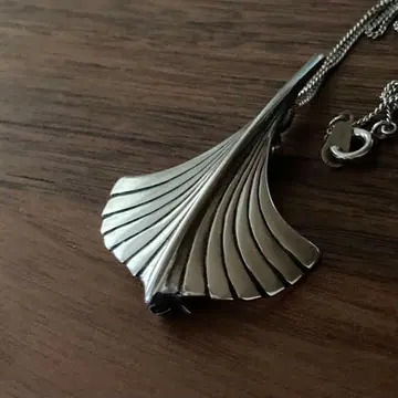 북유럽 빈티지 펜던트 겸 브로치 실버 앤티크