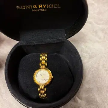 SONIA RYKIEL Montres 골드 손목시계