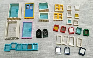 LEGO 문과 창문 부품 세트
