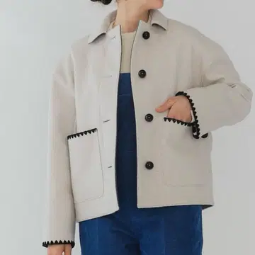 yori 하마구리 울 숏코트