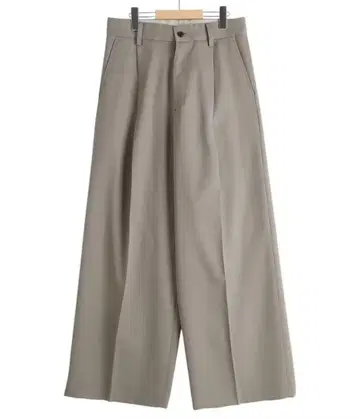 stein EXTRA WIDE TROUSERS 뚜프 베이지