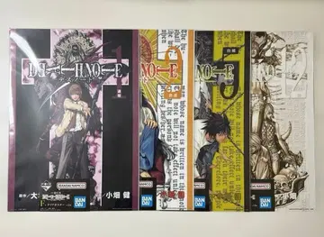 데스노트 제일복권 F상 클리어 포스터 야가미 라이토 L