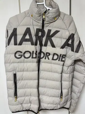 MARK & LONA 마크앤로나 그레이 다운 자켓