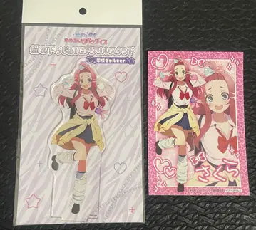 좀비랜드 사가 헤이세이 갸루 미나모토 사쿠라 아크릴 스탠드 엽서