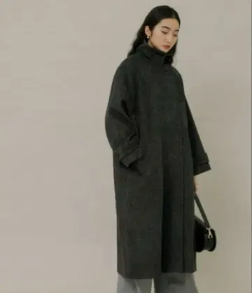 어반 리서치 스텐 칼라 롱 코트