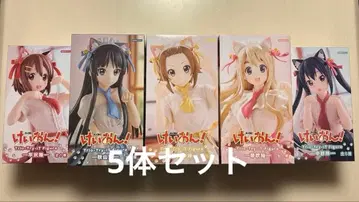 케이온! Trio-Try-iT 피규어 5체 세트