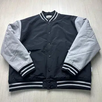 OSHMAN'S 오슈만즈 충전솜 신살레이트 나일론 블루종 바시티 자켓