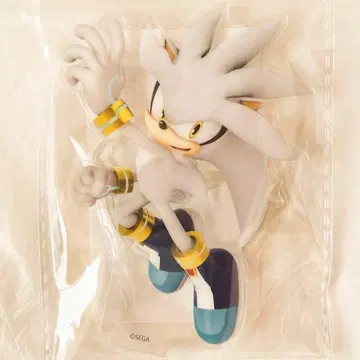 실버 아크릴 스탠드 소닉 더 헤지혹 공식 새상품