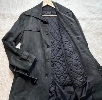 [ 고급스러운 원단 ] 남성용 스텐카라 코트 (블랙)