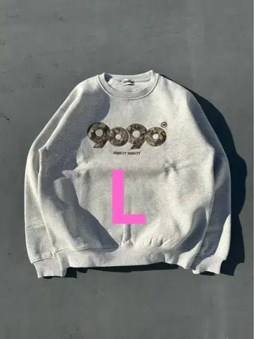 Gray L OG Logo Original Crewneck Sweat