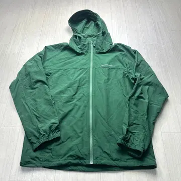 mont-bell O.D. 후드티 풀 집업 그린