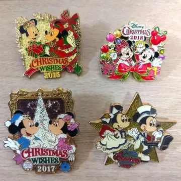 디즈니 핀 배지 크리스마스