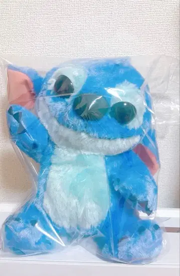 실사 영화 릴로 & 스티치 L 봉제 인형 스티치