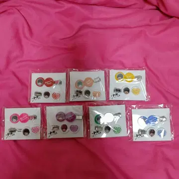 나니와단시 헤어 클립 전종