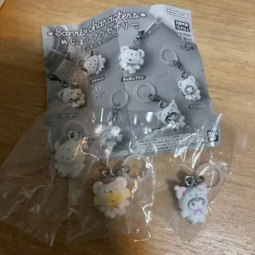 산리오 가챠 포근포근 스노우