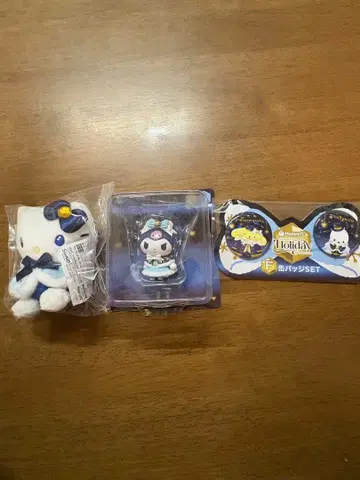 산리오 1번 복권 쿠로미 키티 배치 3세트