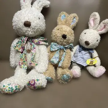 [ 레어 세트 ] le sucre 봉제 인형 3점 세트