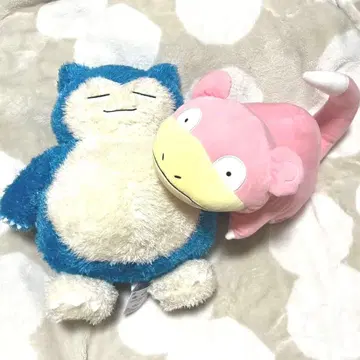 [ 익명 배송 ] 잠만보 야돈 봉제 인형 포켓몬 [ 택 포함 ]